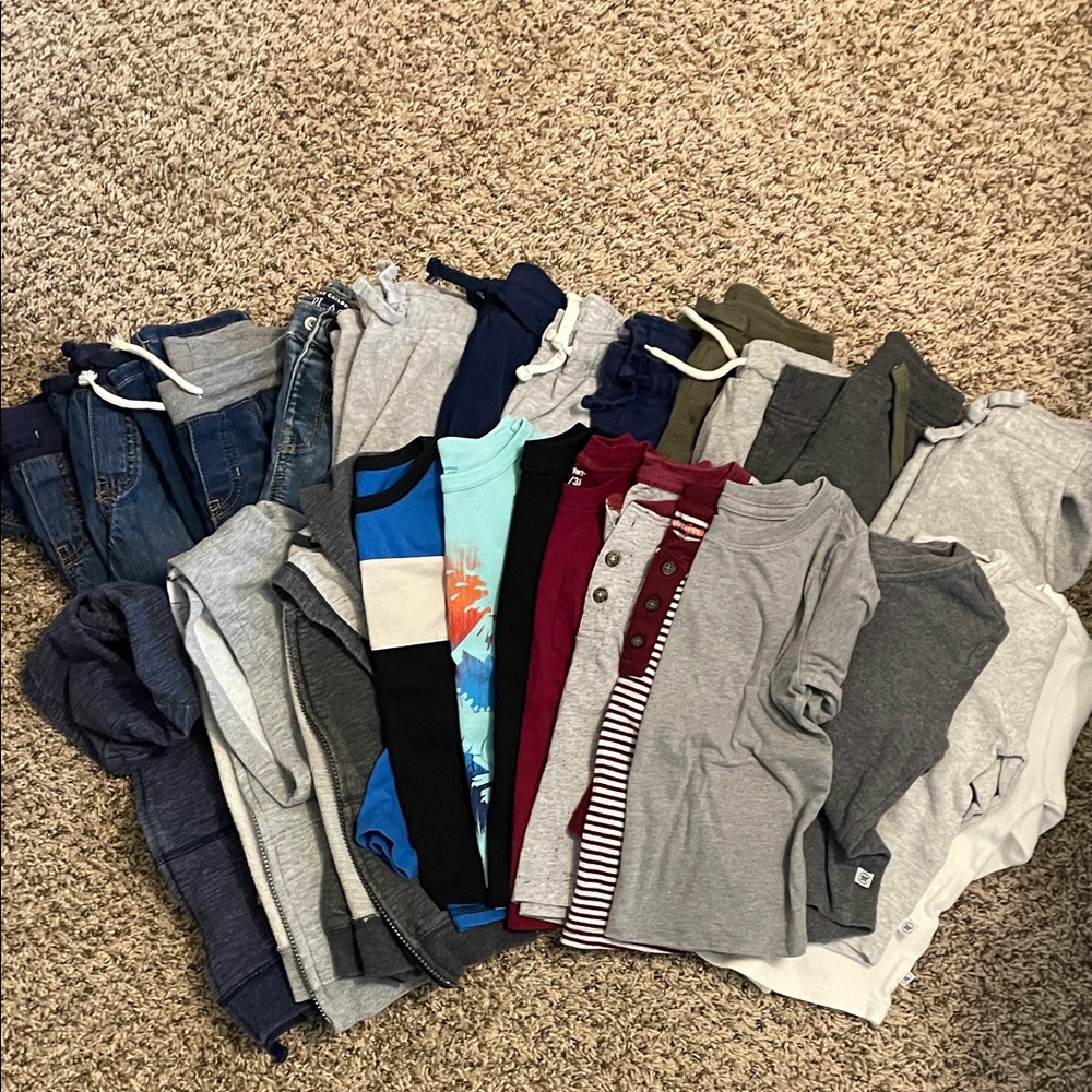 3T boys Long sleeve and pants bundle